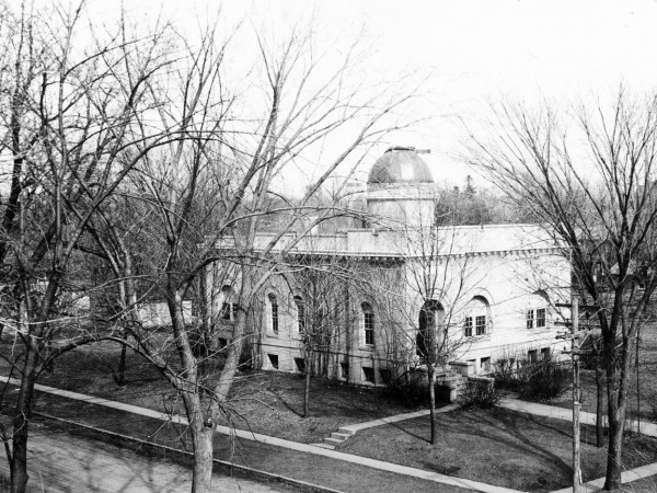 The old, old library came before Geisler and the one transformed into Lubbers Center for the Visual Arts.