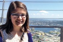 Ashley Radig spent the summer in Seattle working on diabetes research.