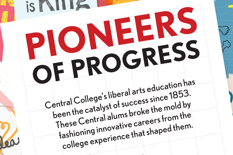 Pioneers of Progress title graphic