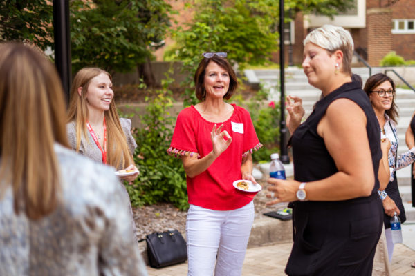 Scene from the Central College Women's Leadership Conference