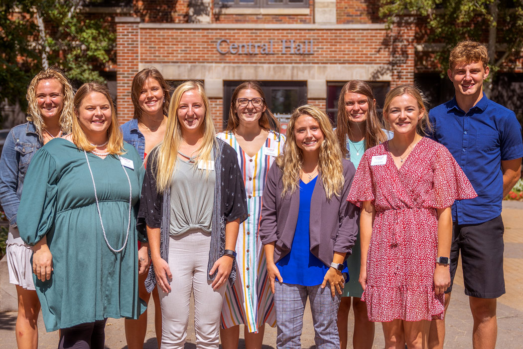 Central College's 2021 Geisler Penquite Scholars