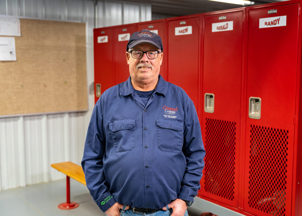 Gerald Pleima could share many stories and antics of students from his more than 35 years of service at Central.