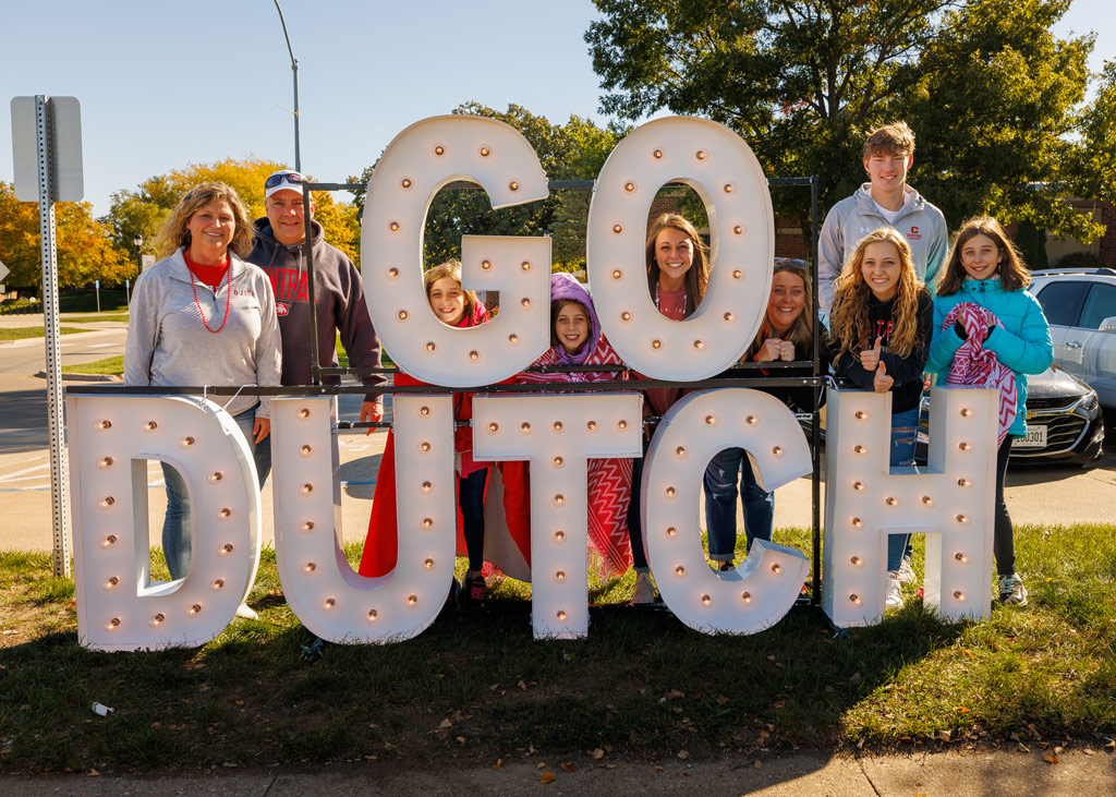 Scene from Central College Homecoming 2022