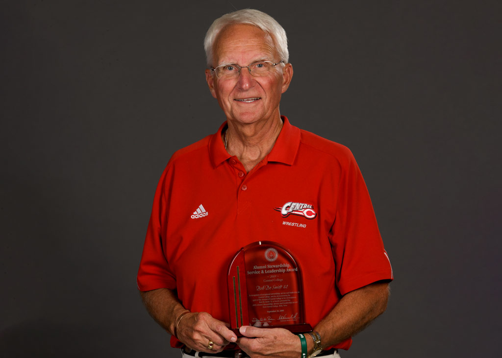 Bob De Smidt ’61 was honored with the Alumni Stewardship, Service and Leadership Award in 2009.