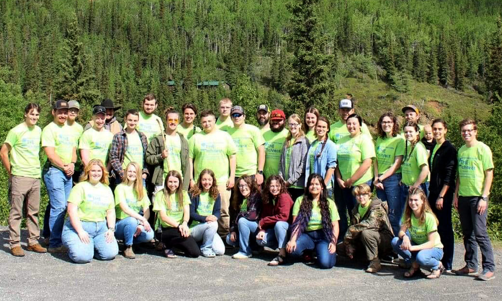 Victory Bible Camp volunteers spend up to eight weeks of their summer hosting weekly camps for up to 300 people per week in Glacier View, Alaska — about 45 miles from one of the nearest small towns, Palmer, and 95 miles from Anchorage.