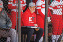 Keith Jones at Central softball game